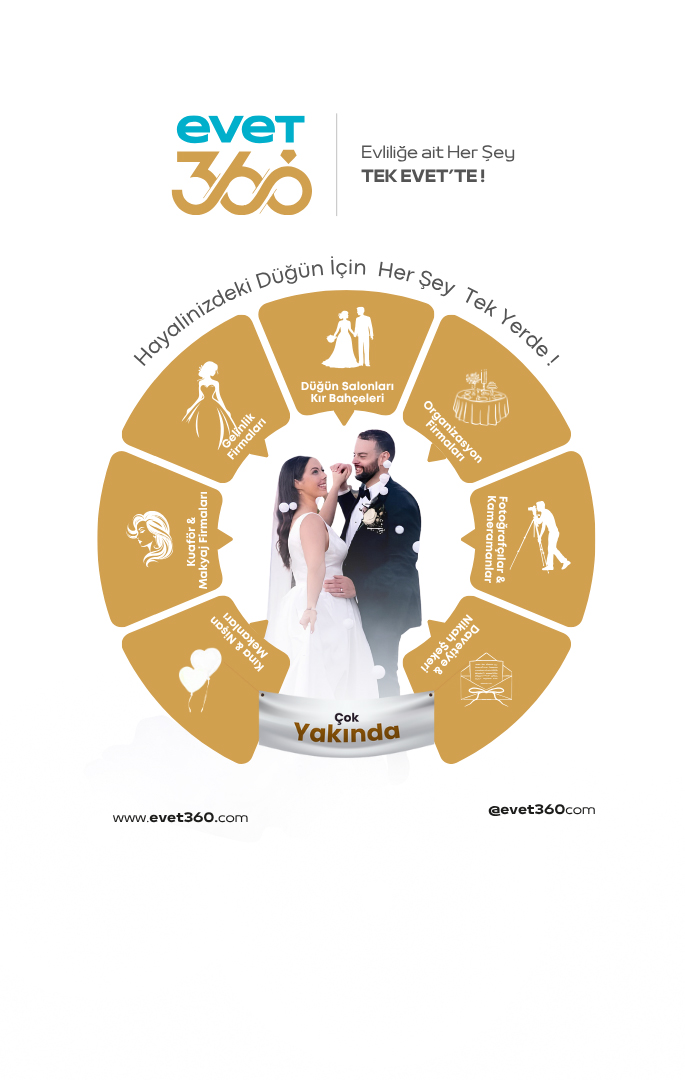 EVET 360 I Evliliğe Dair Her Şey Tek Platformda!